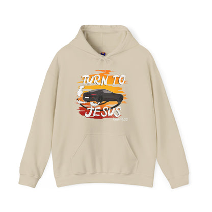 Turn To Jesus Hoodie-(Available in more colors)