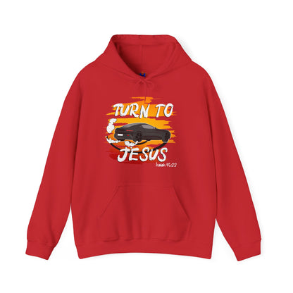 Turn To Jesus Hoodie-(Available in more colors)