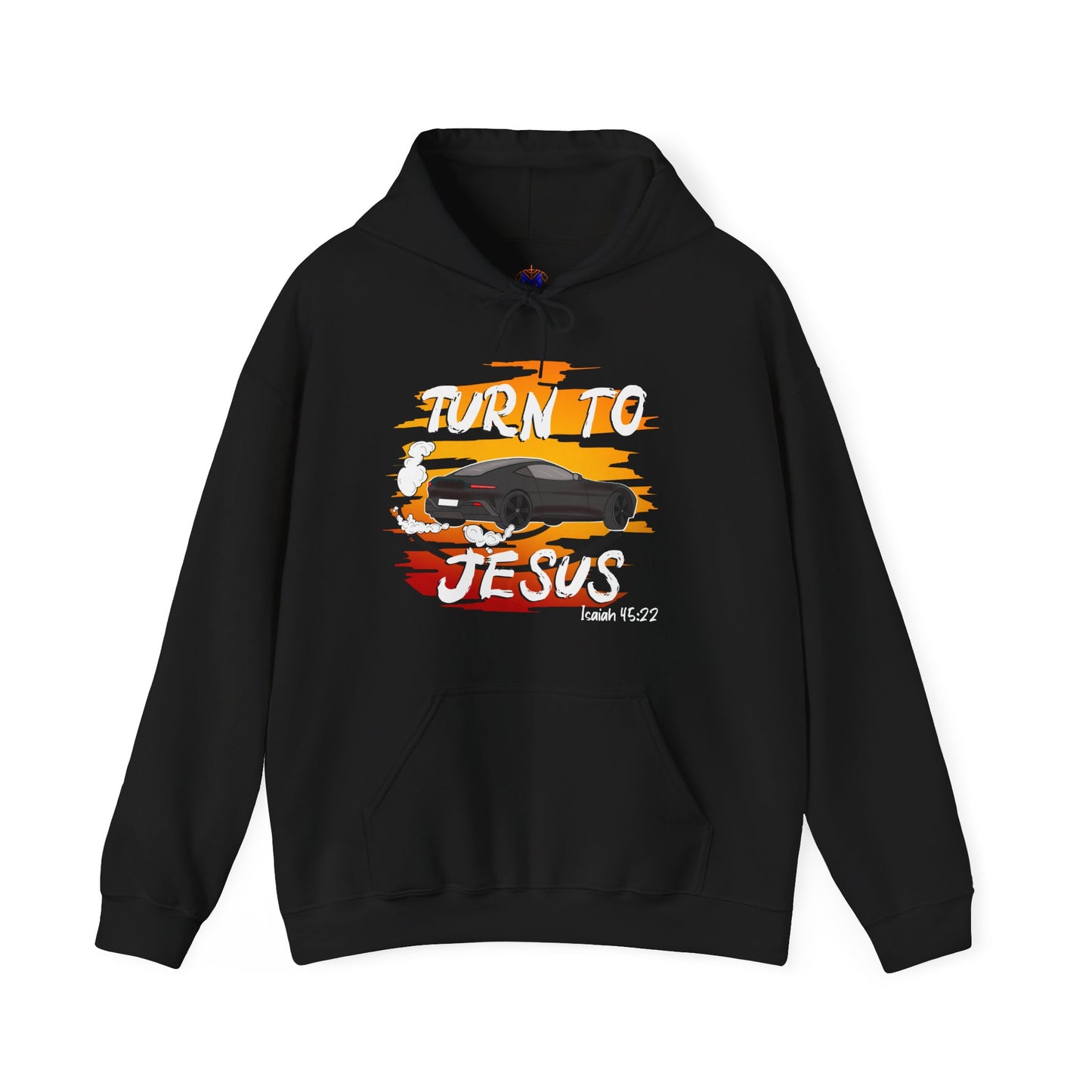 Turn To Jesus Hoodie-(Available in more colors)