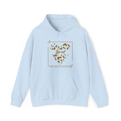 Loved-Hooded Sweatshirt (Available in more colors)