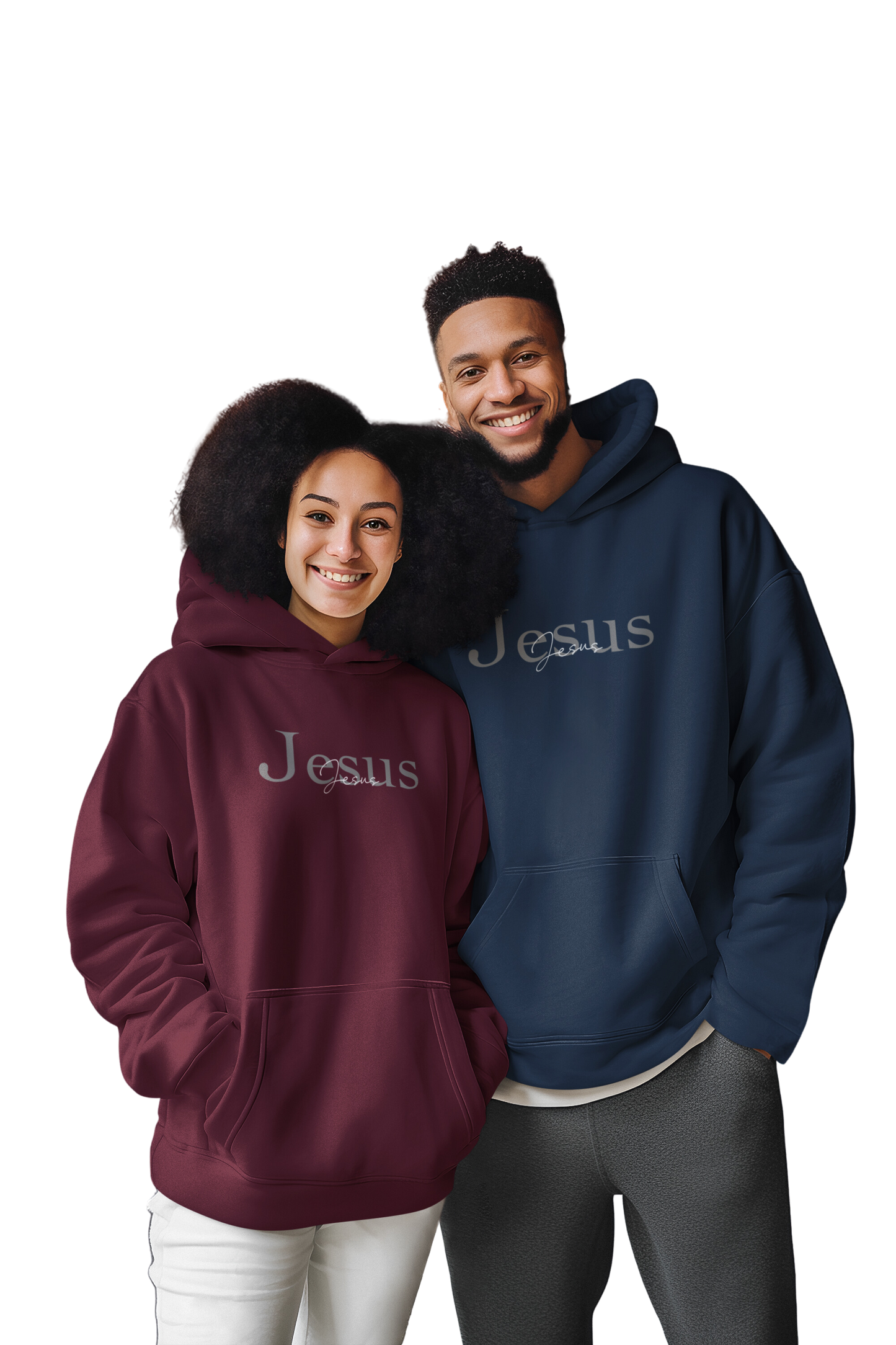 Jesus- Hooded sweatshirt (Available in more colors)