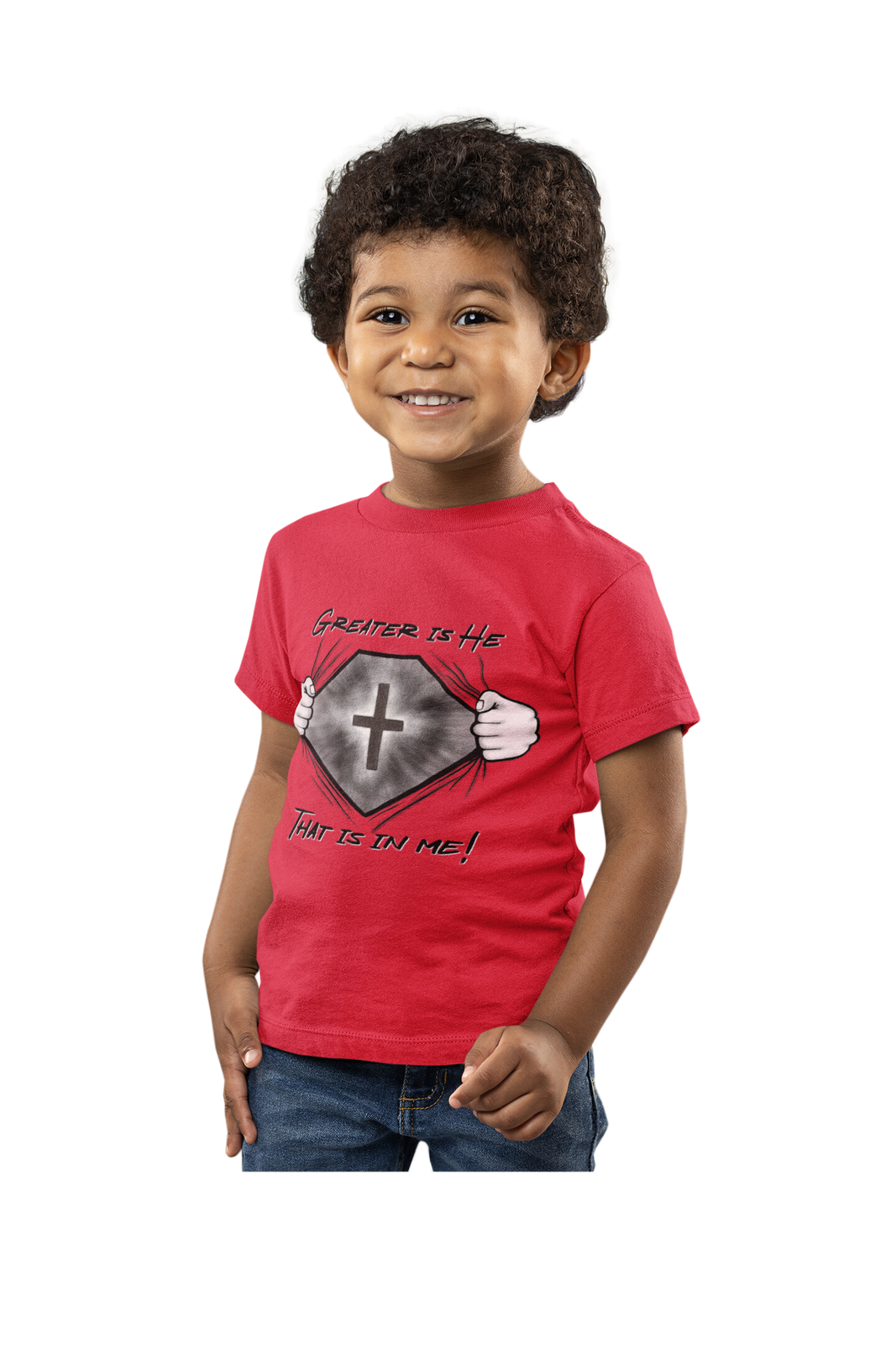 Greater Is He- TODDLER (Available in more colors)