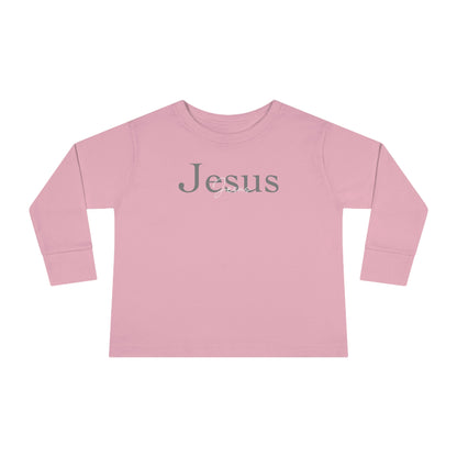 Jesus- Toddler Long Sleeve Unisex(Available in more colors)