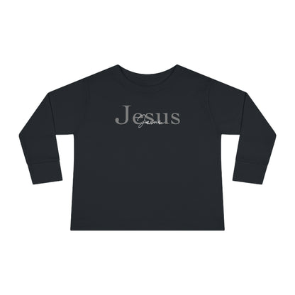 Jesus- Toddler Long Sleeve Unisex(Available in more colors)