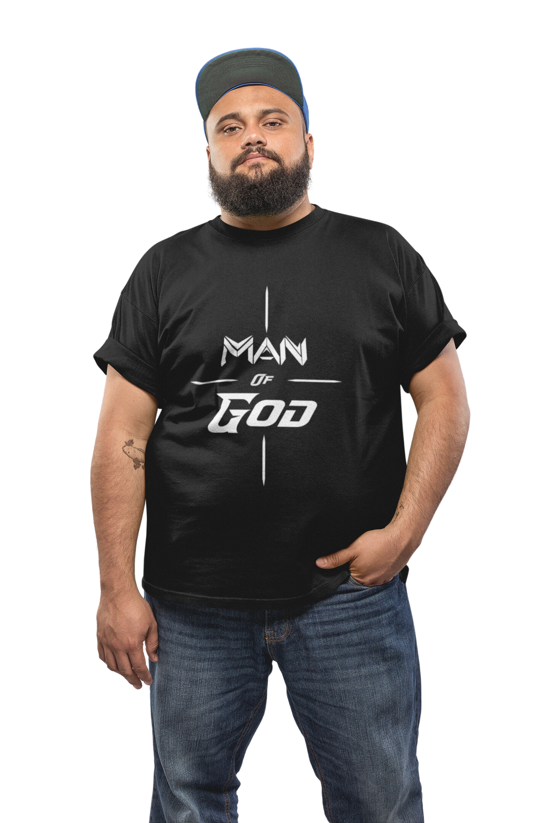 Man of God - PLUS SIZE(Available in more colors)