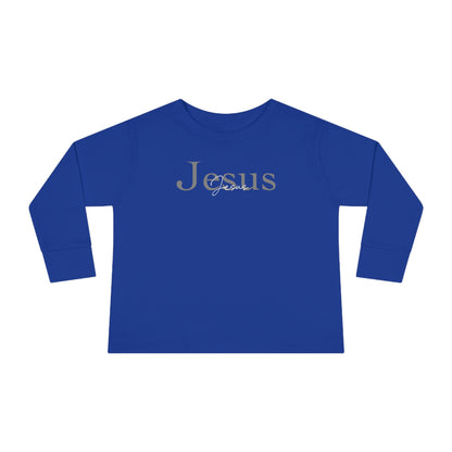 Jesus- Toddler Long Sleeve Unisex(Available in more colors)