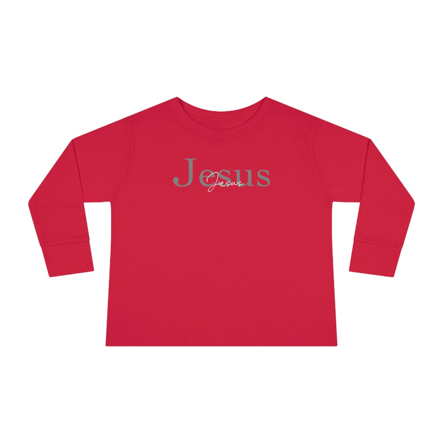 Jesus- Toddler Long Sleeve Unisex(Available in more colors)