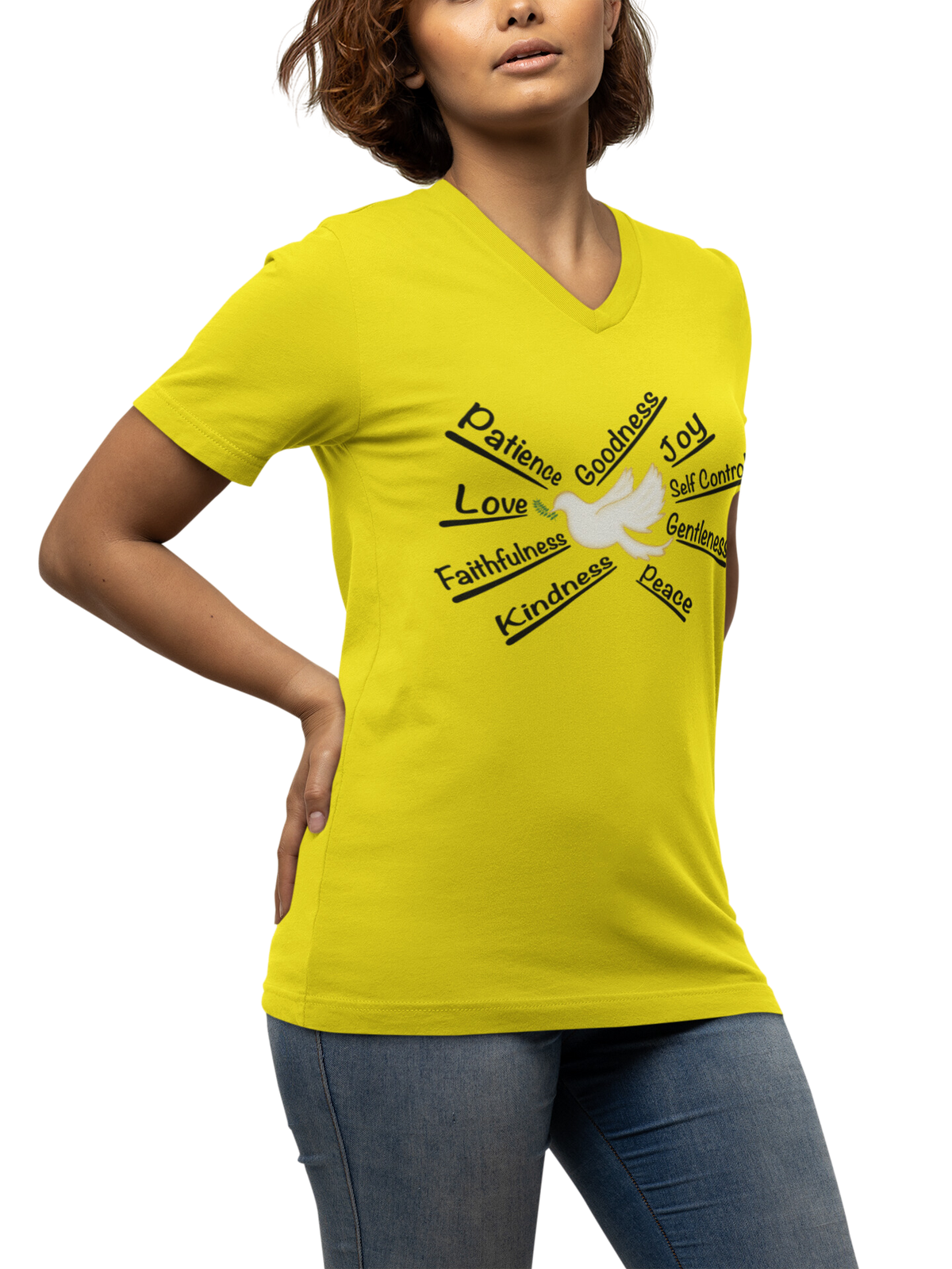 Fruit of the Spirit: V-Neck (Available in more colors)