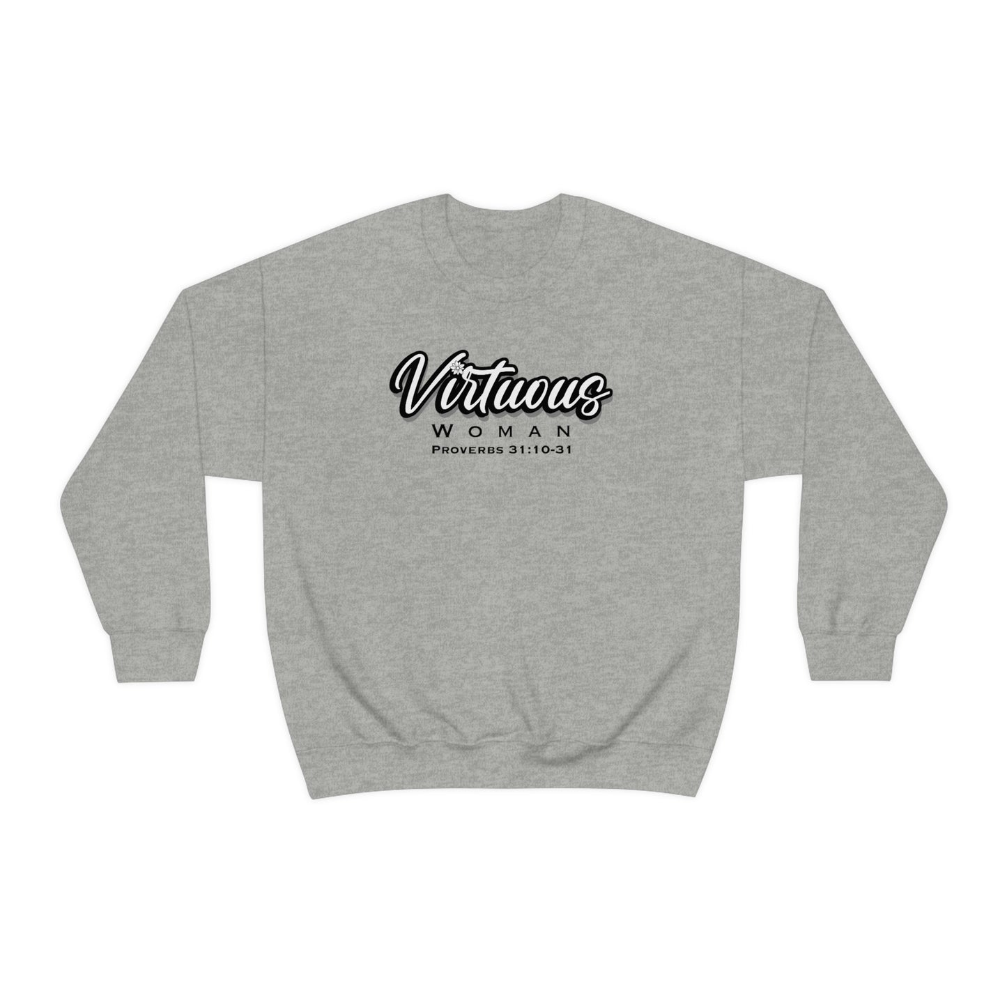 Virtuous Woman-Crewneck Sweatshirt (Available in more colors)